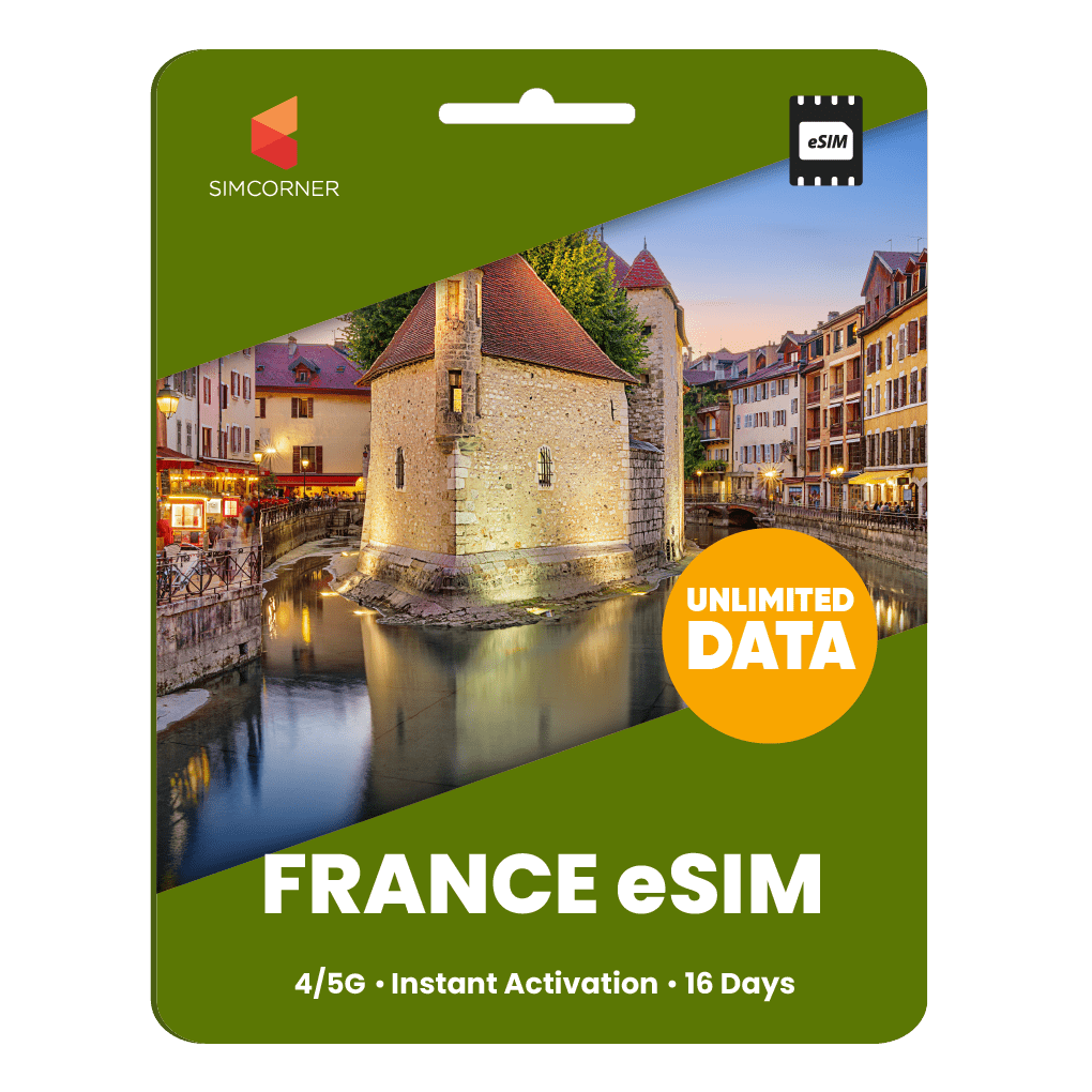 [eSIM] France Unlimited Data - SimCorner