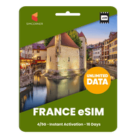 Thumbnail for [eSIM] France Unlimited Data - SimCorner