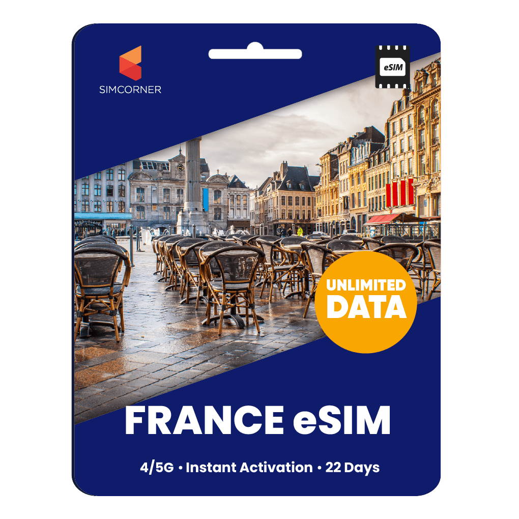[eSIM] France Unlimited Data - SimCorner