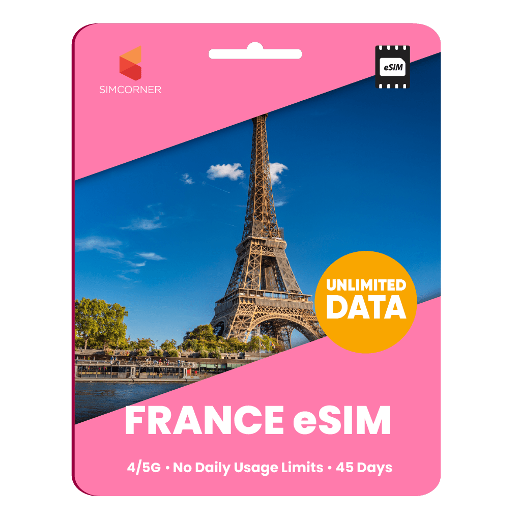 [eSIM] France Unlimited Data - SimCorner