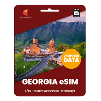 Thumbnail for [eSIM] Georgia Unlimited Data - SimCorner