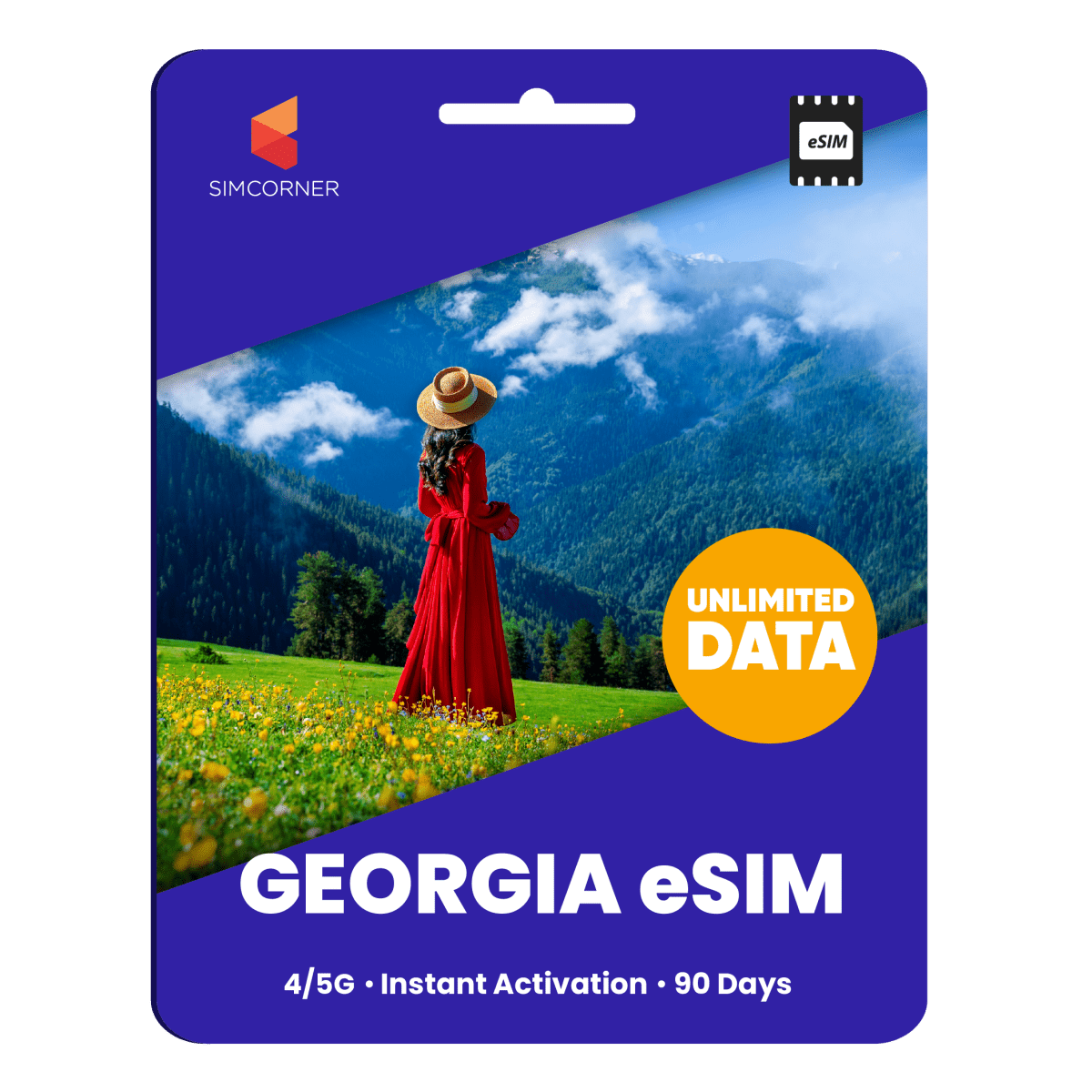 [eSIM] Georgia Unlimited Data - SimCorner