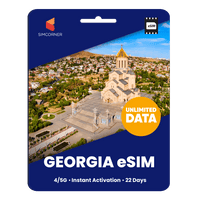 Thumbnail for [eSIM] Georgia Unlimited Data - SimCorner