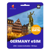 Thumbnail for [eSIM] Germany Unlimited Data - SimCorner