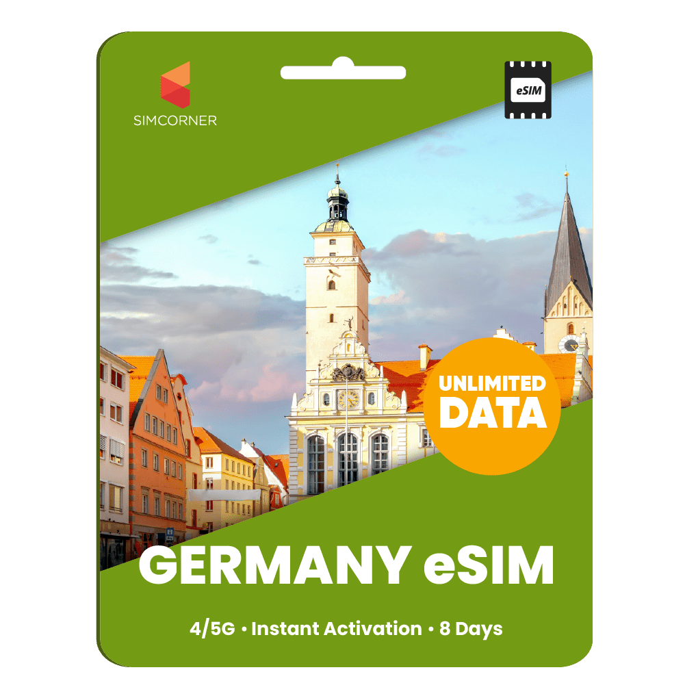 [eSIM] Germany Unlimited Data - SimCorner