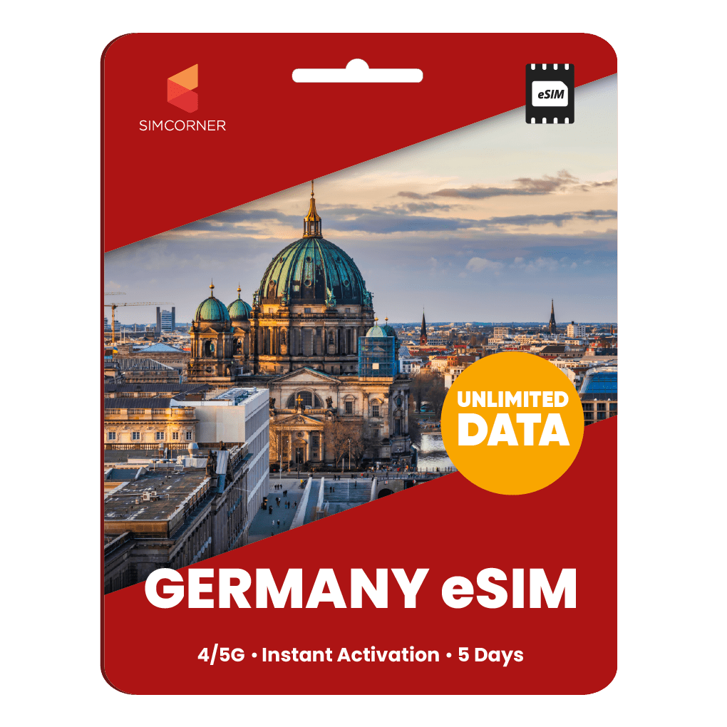 [eSIM] Germany Unlimited Data - SimCorner
