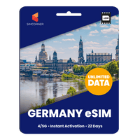 Thumbnail for [eSIM] Germany Unlimited Data - SimCorner
