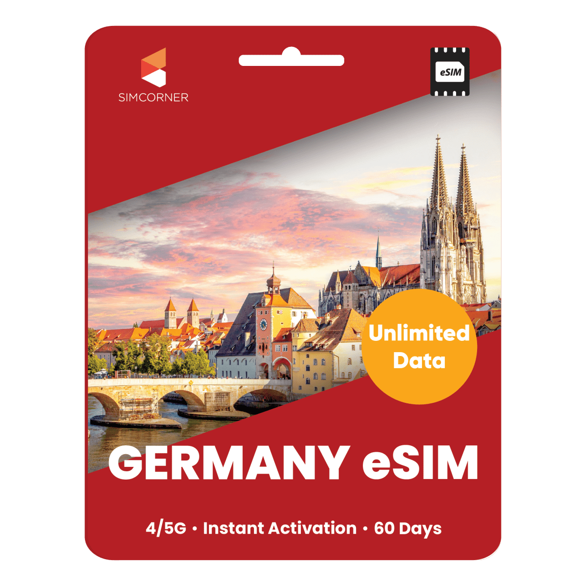 [eSIM] Germany Unlimited Data - SimCorner