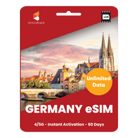 Thumbnail for [eSIM] Germany Unlimited Data - SimCorner