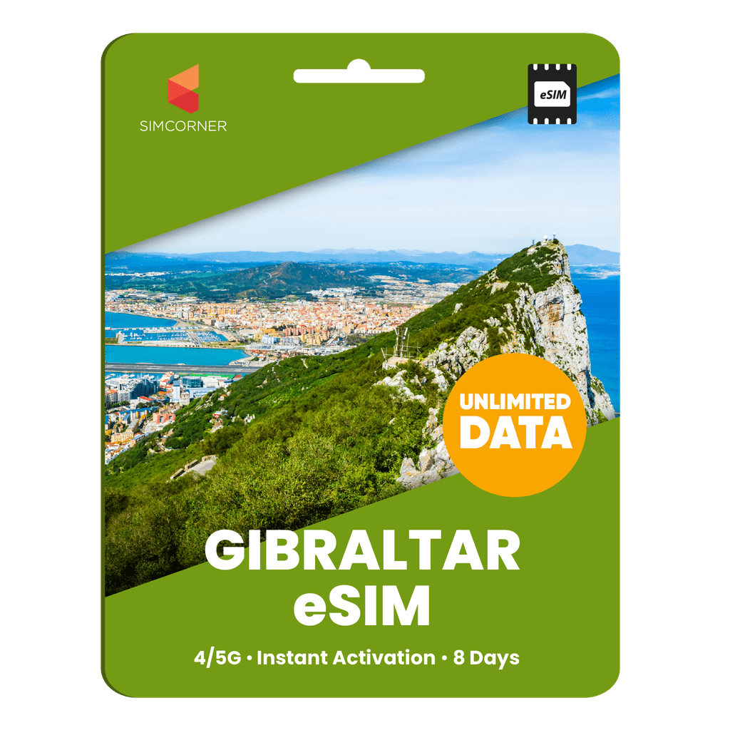 [eSIM] Gibraltar Unlimited Data - SimCorner