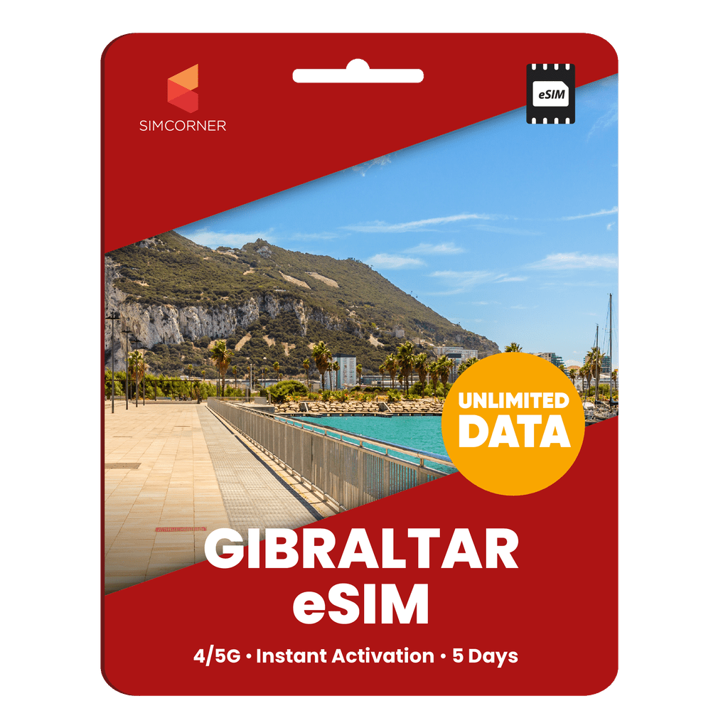 [eSIM] Gibraltar Unlimited Data - SimCorner