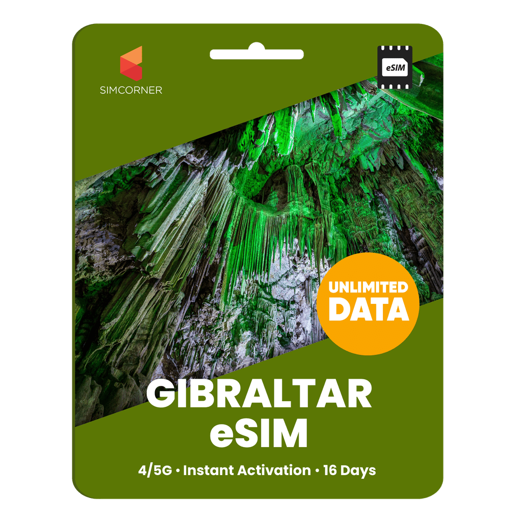 [eSIM] Gibraltar Unlimited Data - SimCorner