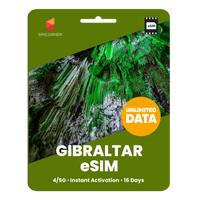 Thumbnail for [eSIM] Gibraltar Unlimited Data - SimCorner