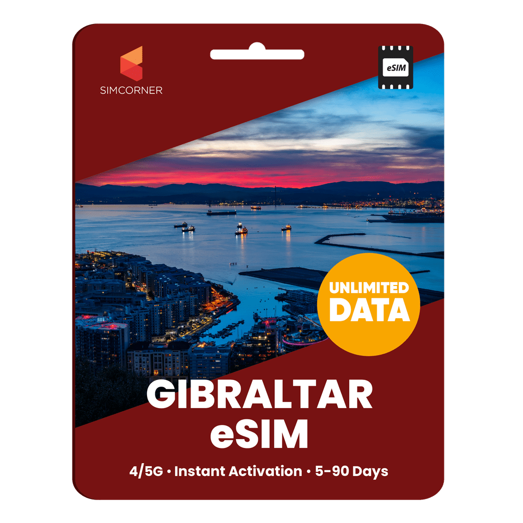 [eSIM] Gibraltar Unlimited Data - SimCorner
