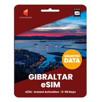 Thumbnail for [eSIM] Gibraltar Unlimited Data - SimCorner