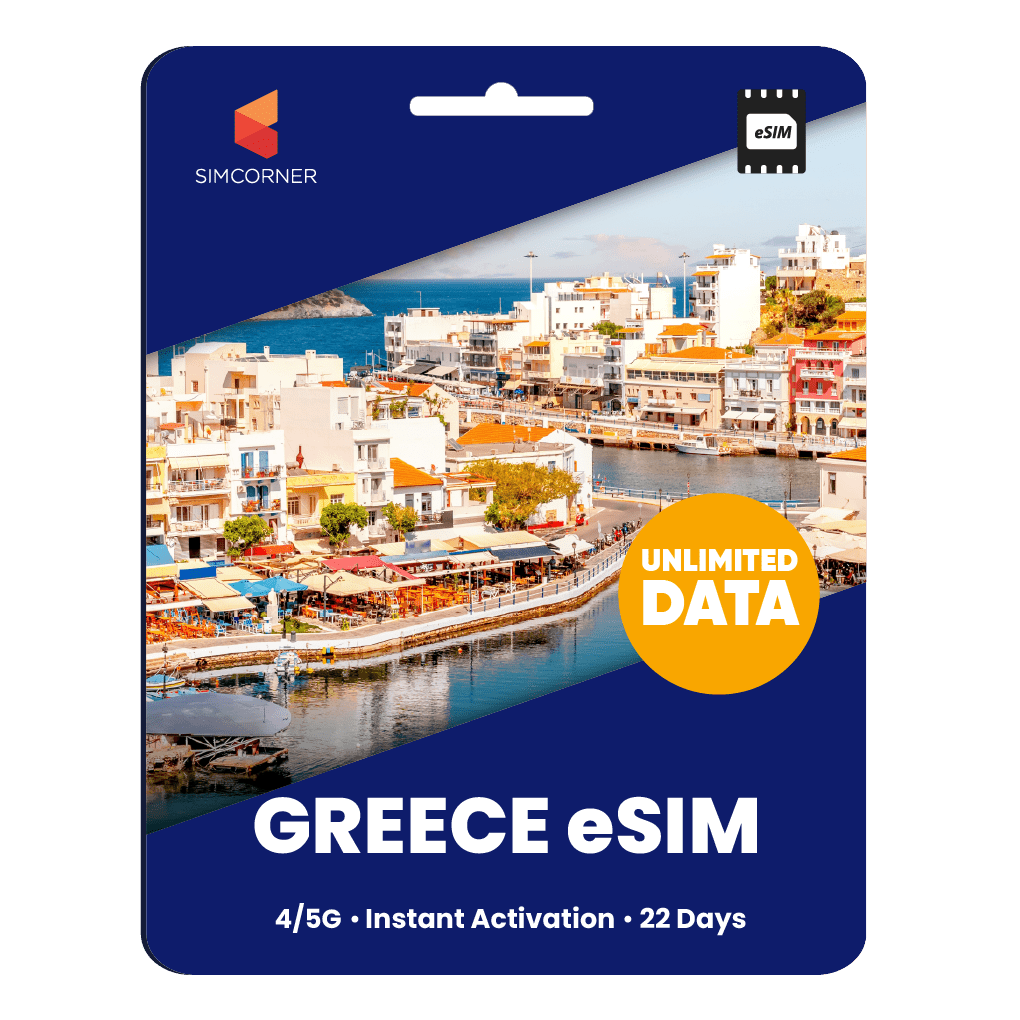 [eSIM] Greece Unlimited Data - SimCorner