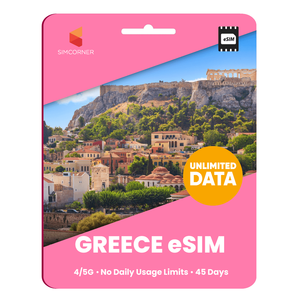 [eSIM] Greece Unlimited Data - SimCorner