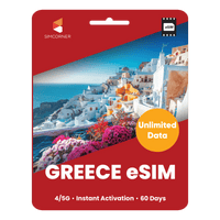 Thumbnail for [eSIM] Greece Unlimited Data - SimCorner