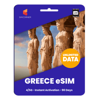 Thumbnail for [eSIM] Greece Unlimited Data - SimCorner