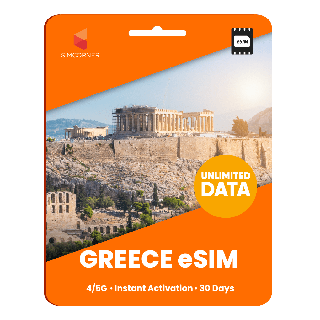 [eSIM] Greece Unlimited Data - 30 Days