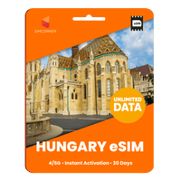 Thumbnail for [eSIM] Hungary Unlimited Data - 30 Days