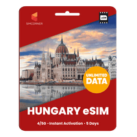 Thumbnail for [eSIM] Hungary Unlimited Data - SimCorner