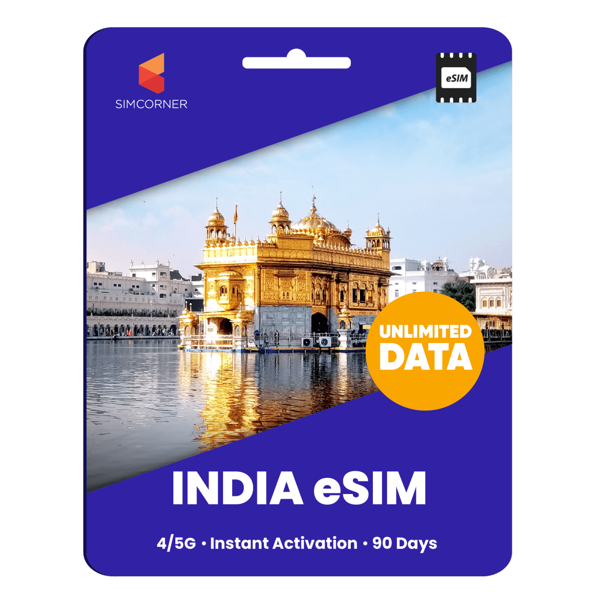 [eSIM] India Unlimited Data - SimCorner