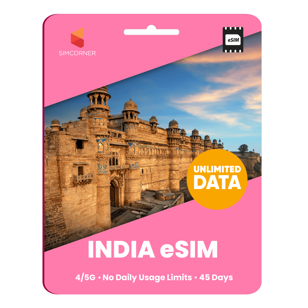 [eSIM] India Unlimited Data | SimCorner