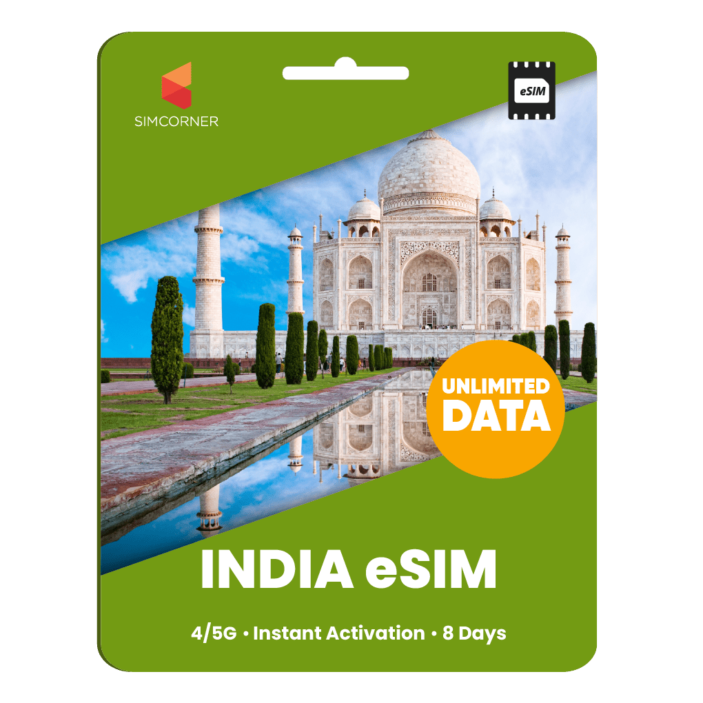 [eSIM] India Unlimited Data | SimCorner