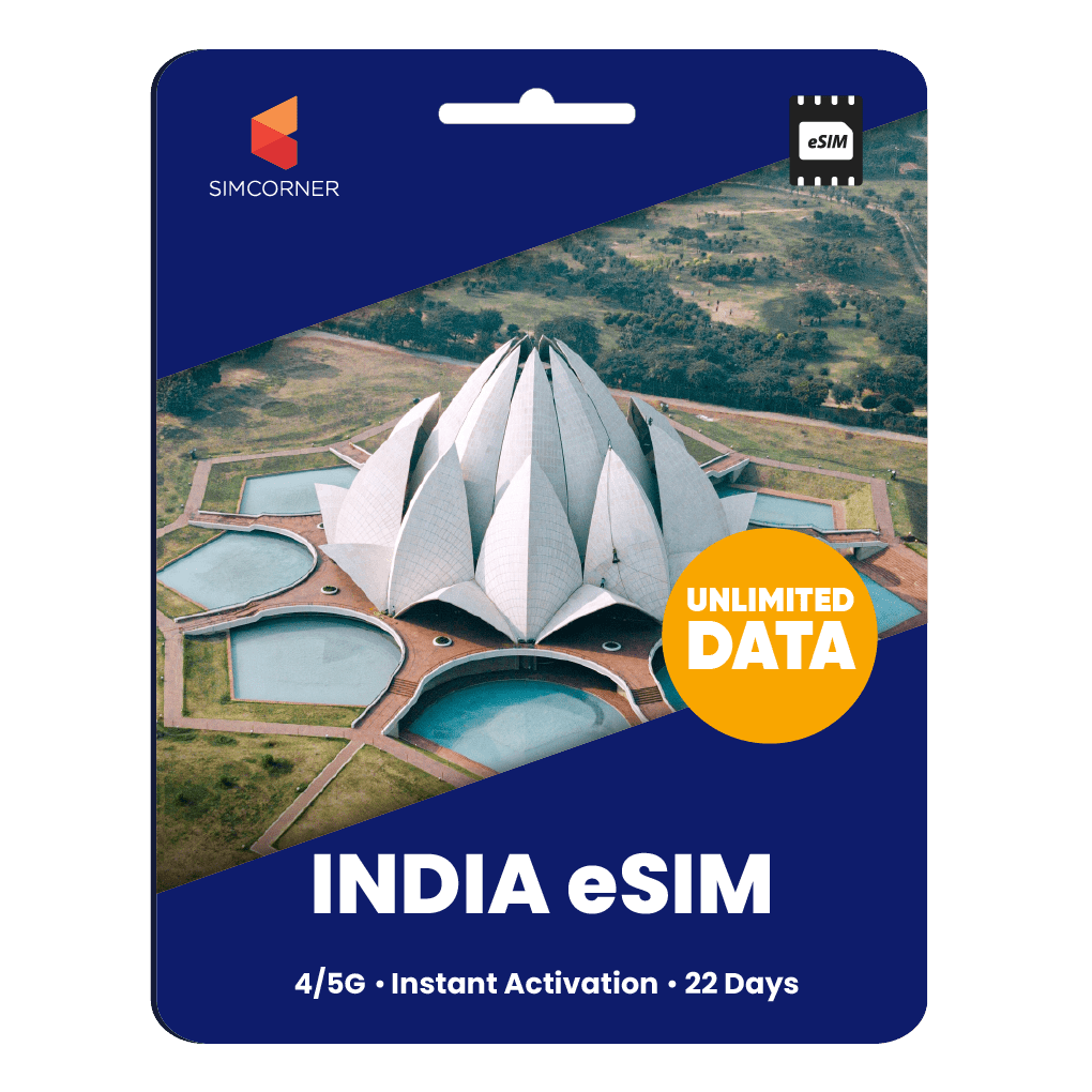 [eSIM] India Unlimited Data | SimCorner