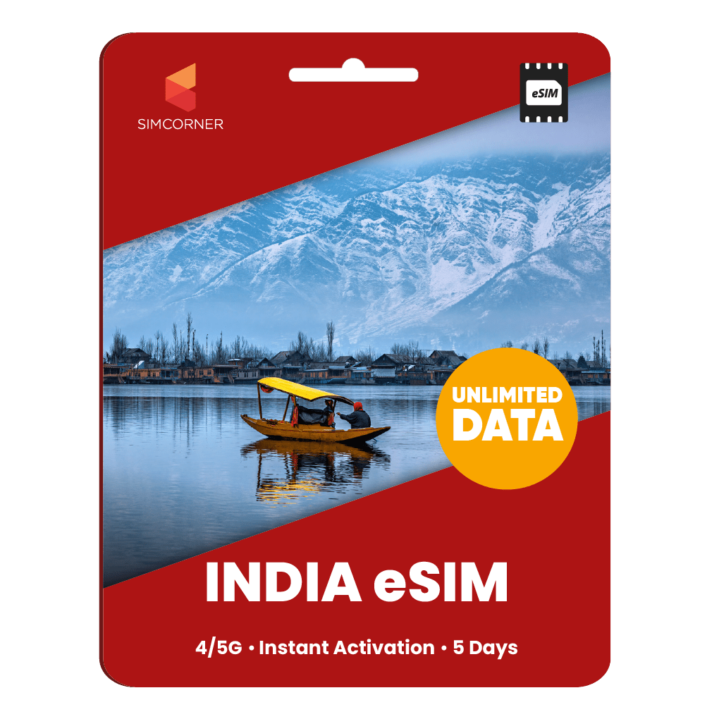 [eSIM] India Unlimited Data | SimCorner