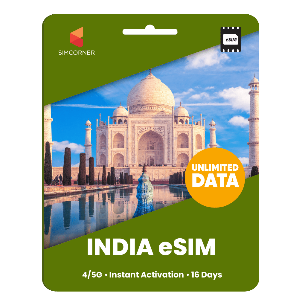 [eSIM] India Unlimited Data | SimCorner