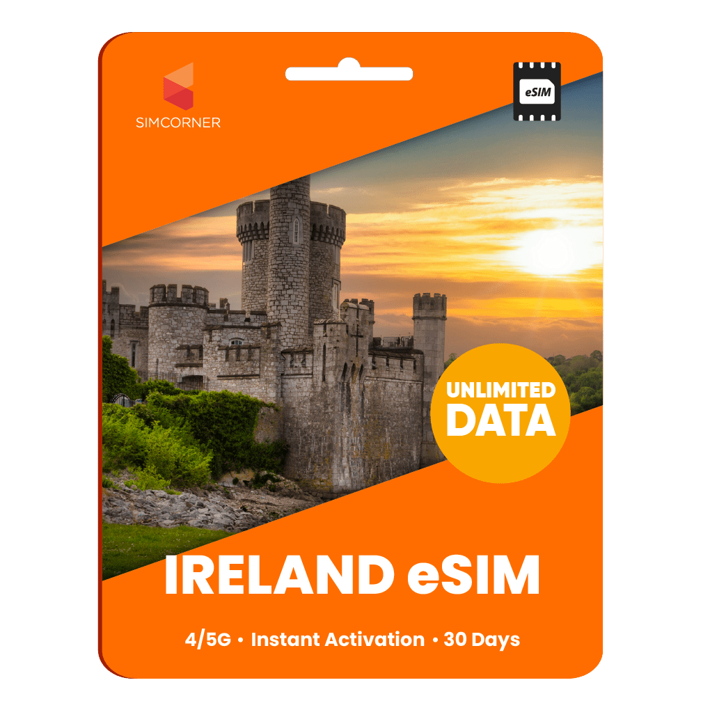 [eSIM] Ireland Unlimited Data - 30 Days
