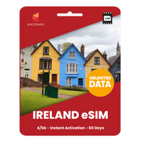 Thumbnail for [eSIM] Ireland Unlimited Data - SimCorner