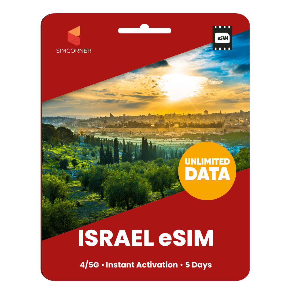 [eSIM] Israel Unlimited Data - SimCorner