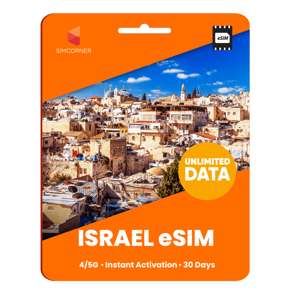 [eSIM] Israel Unlimited Data - SimCorner