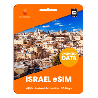 Thumbnail for [eSIM] Israel Unlimited Data - SimCorner