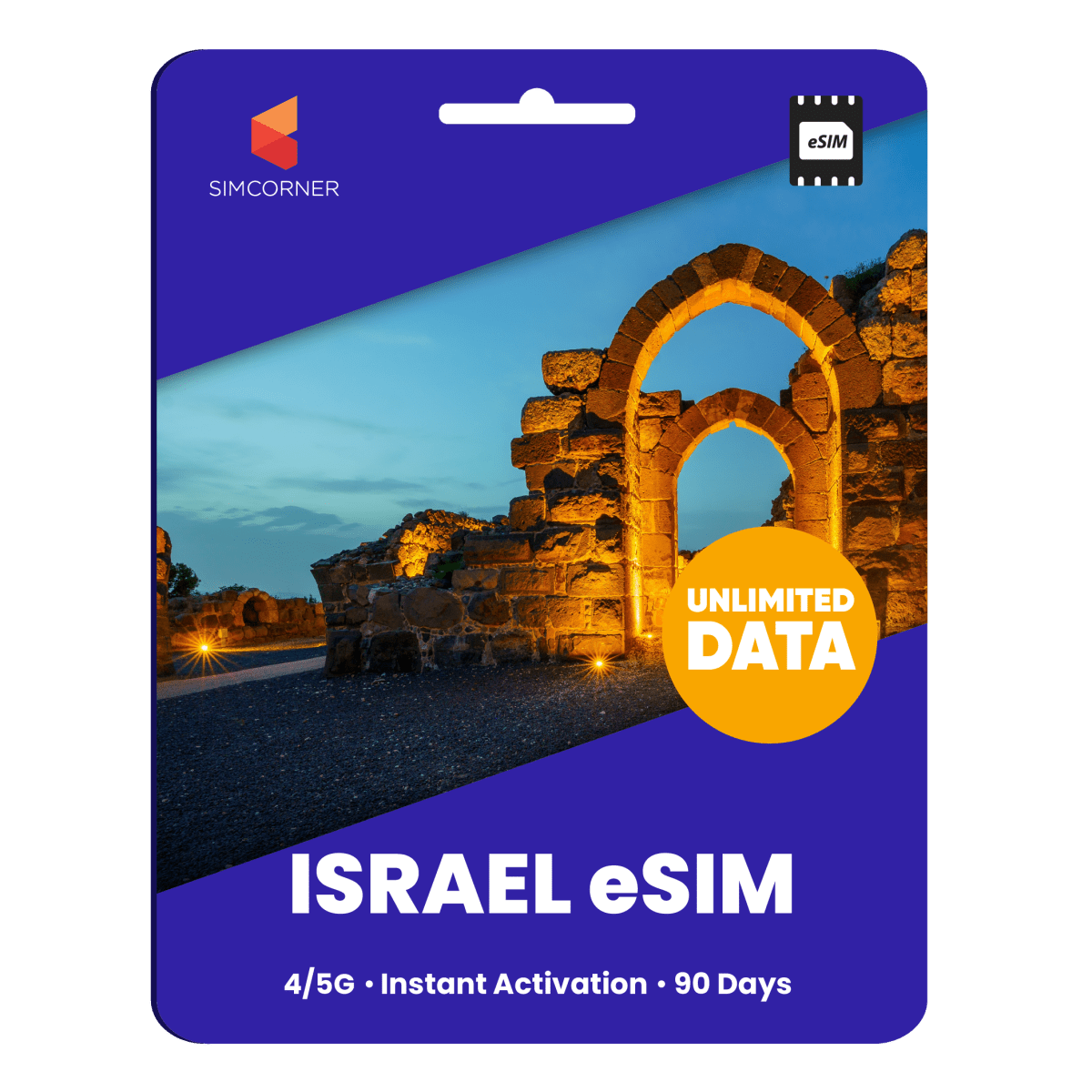 [eSIM] Israel Unlimited Data - SimCorner
