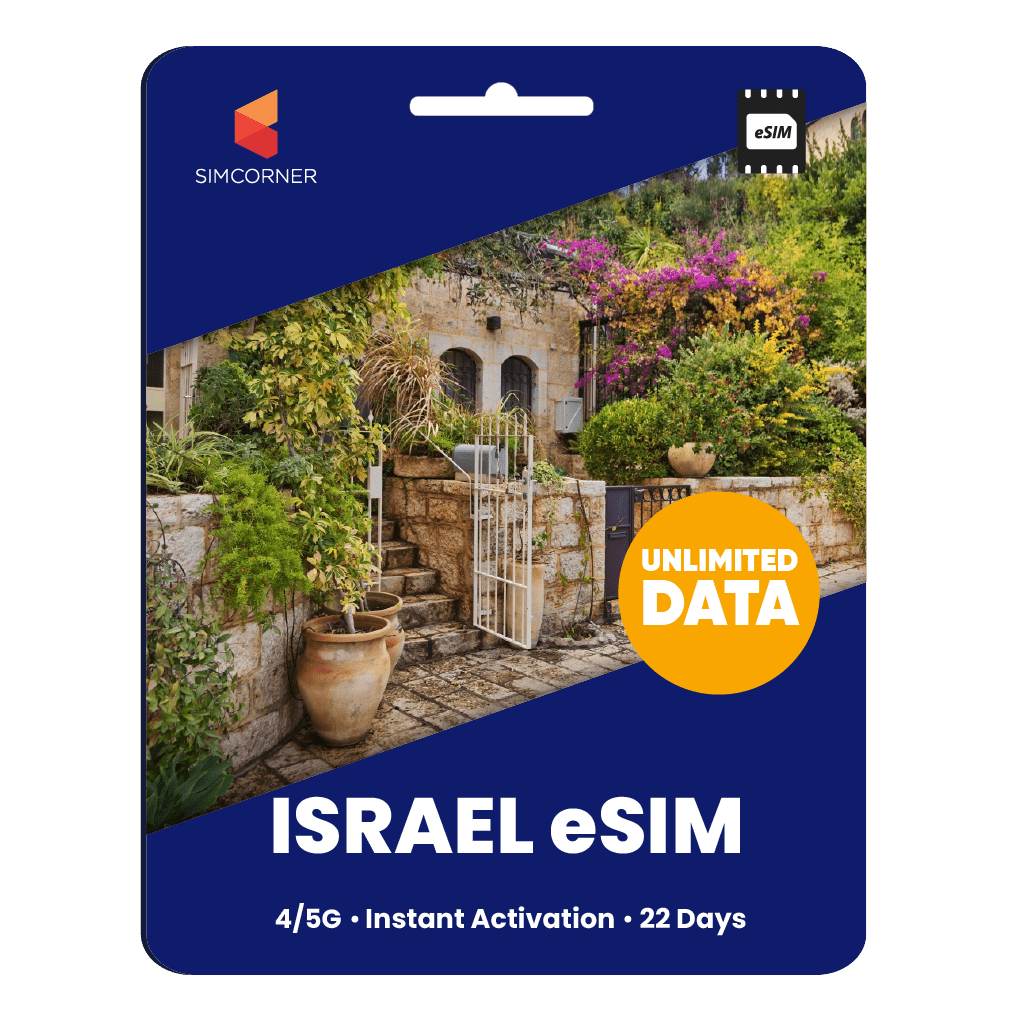 [eSIM] Israel Unlimited Data - SimCorner