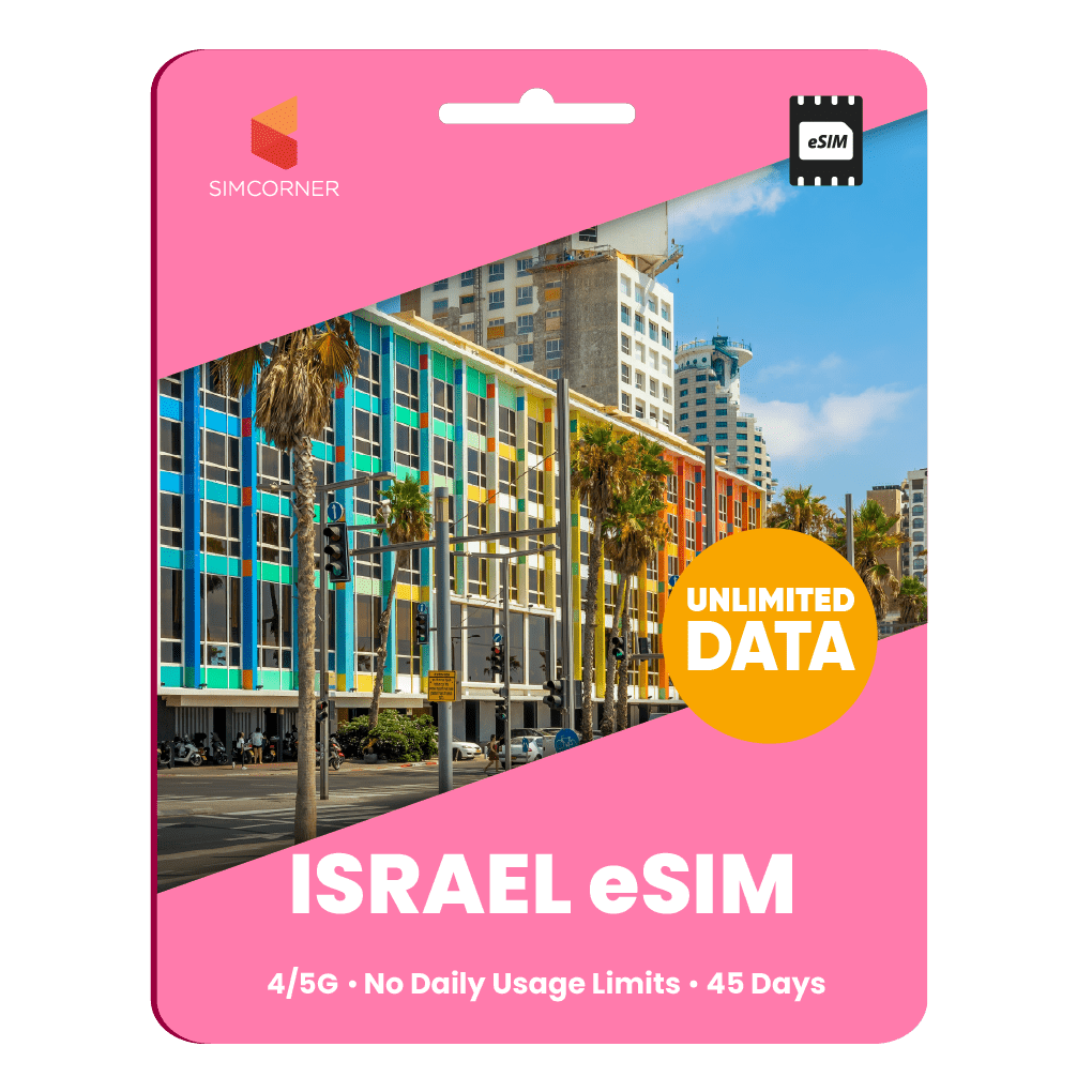 [eSIM] Israel Unlimited Data - SimCorner