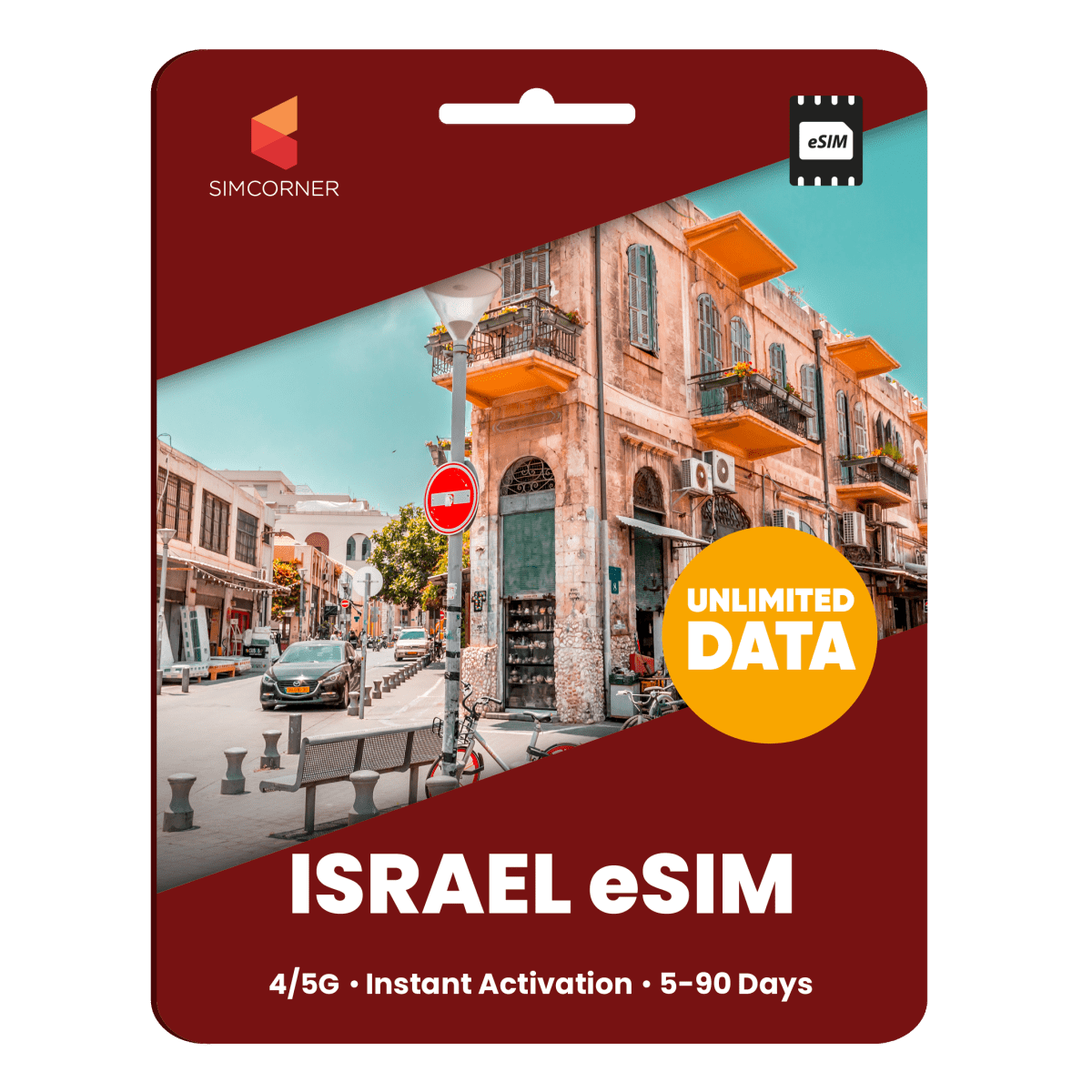 [eSIM] Israel Unlimited Data - SimCorner