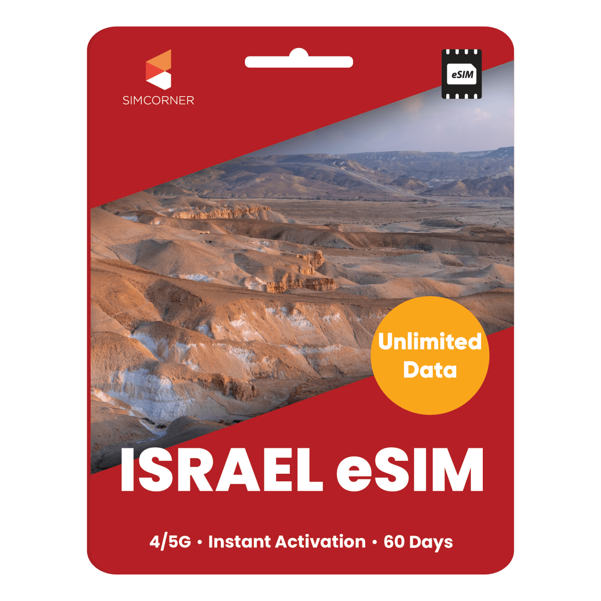 [eSIM] Israel Unlimited Data - SimCorner