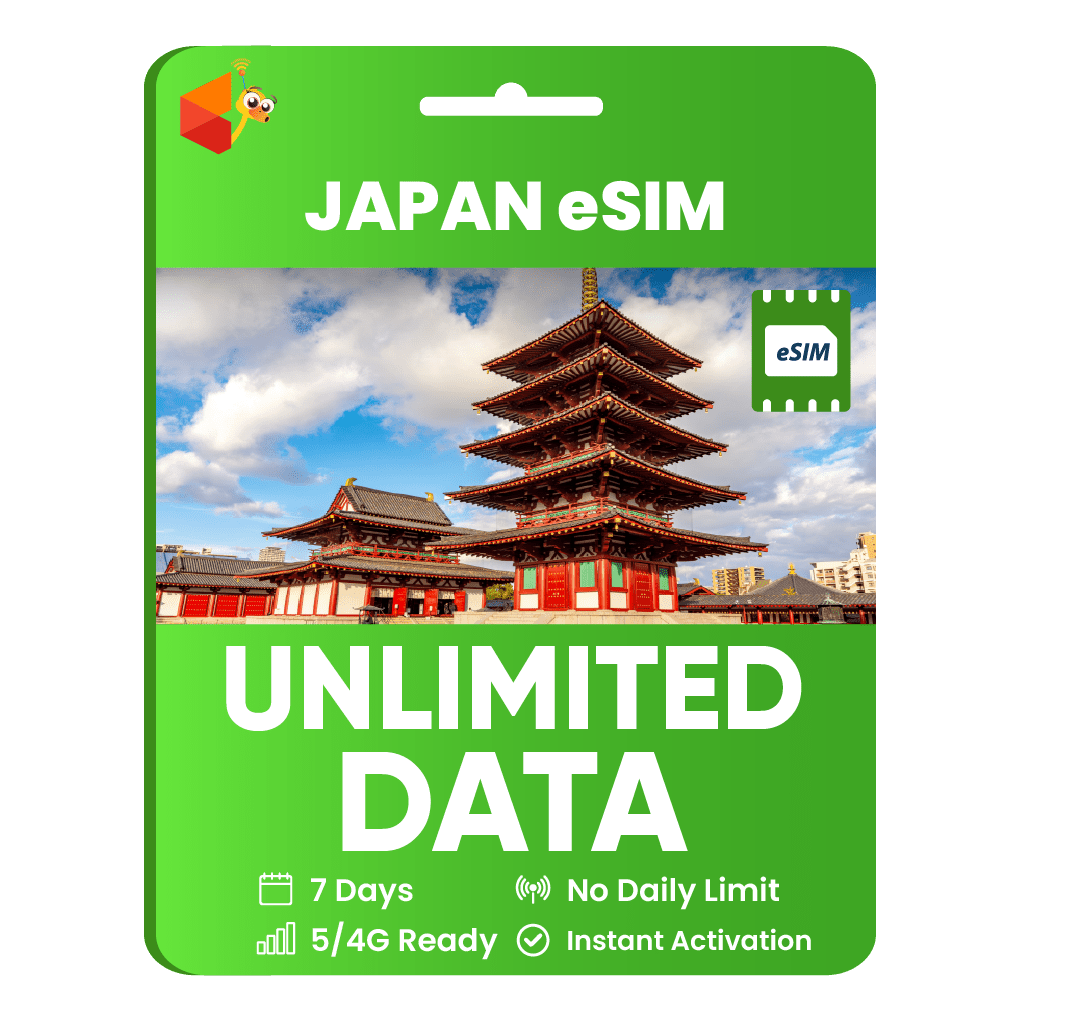 [eSIM] Japan Unlimited Data - SimCorner