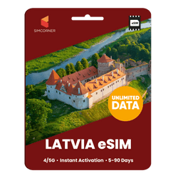 [eSIM] Latvia Unlimited Data
