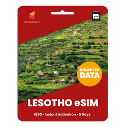 [eSIM] Lesotho Unlimited Data