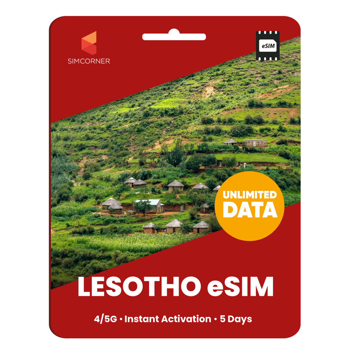[eSIM] Lesotho Unlimited Data - SimCorner