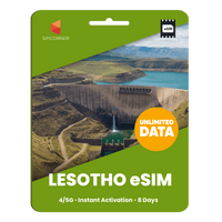 Thumbnail for [eSIM] Lesotho Unlimited Data - SimCorner