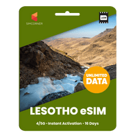 Thumbnail for [eSIM] Lesotho Unlimited Data - SimCorner