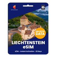 Thumbnail for [eSIM] Liechtenstein Unlimited Data - SimCorner