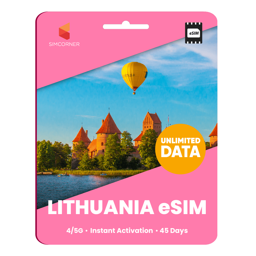 [eSIM] Lithuania Unlimited Data - SimCorner